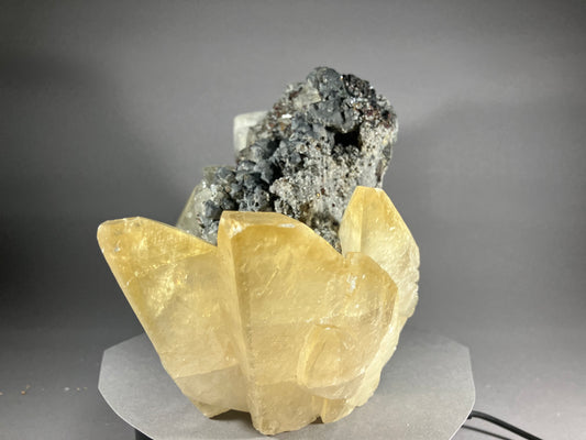 Calcit/Chalkopyrit - Sweetwater Mine ca. 16x16cm