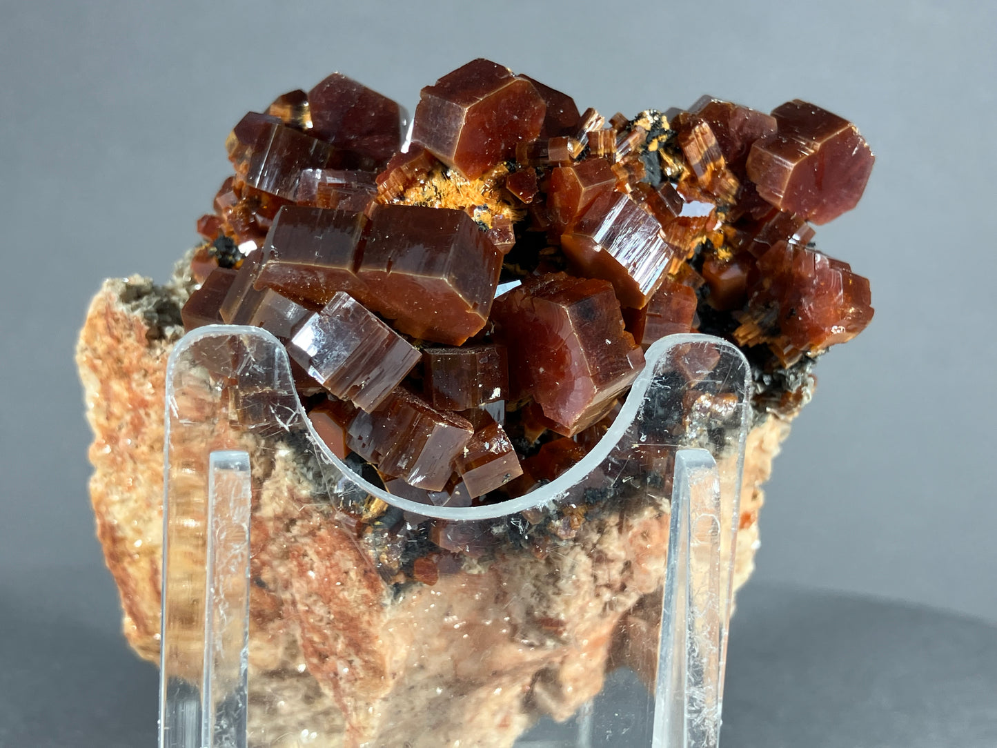 Vanadinit - Mibladen ca. 8x6,5cm