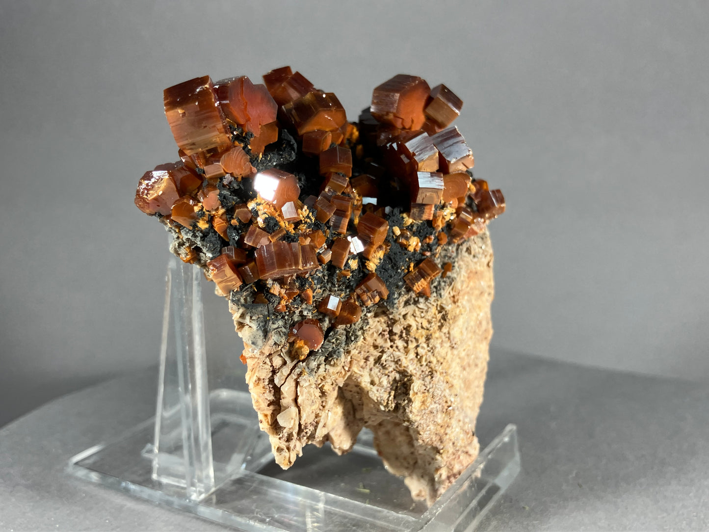 Vanadinit - Mibladen ca. 8x6,5cm