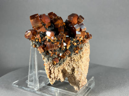 Vanadinit - Mibladen ca. 8x6,5cm