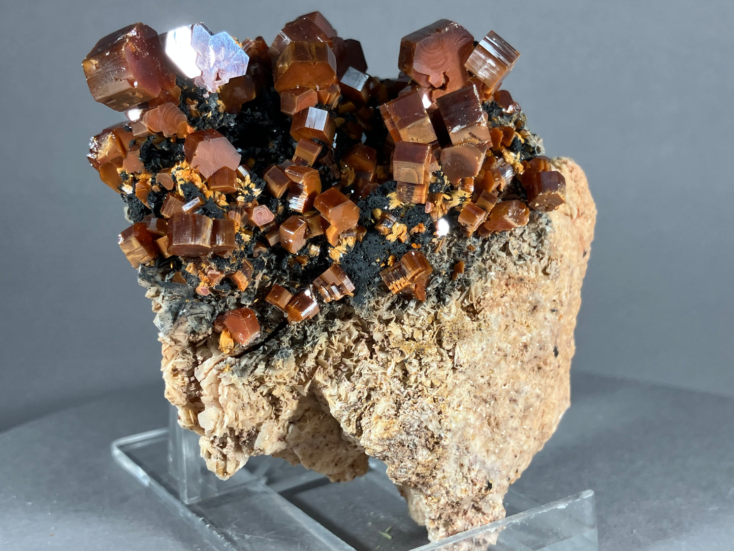 Vanadinit - Mibladen ca. 8x6,5cm