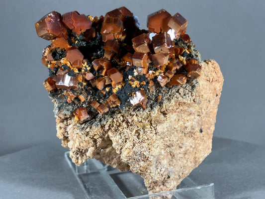 Vanadinit - Mibladen ca. 8x6,5cm