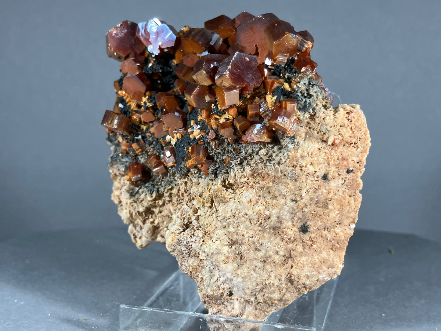 Vanadinit - Mibladen ca. 8x6,5cm