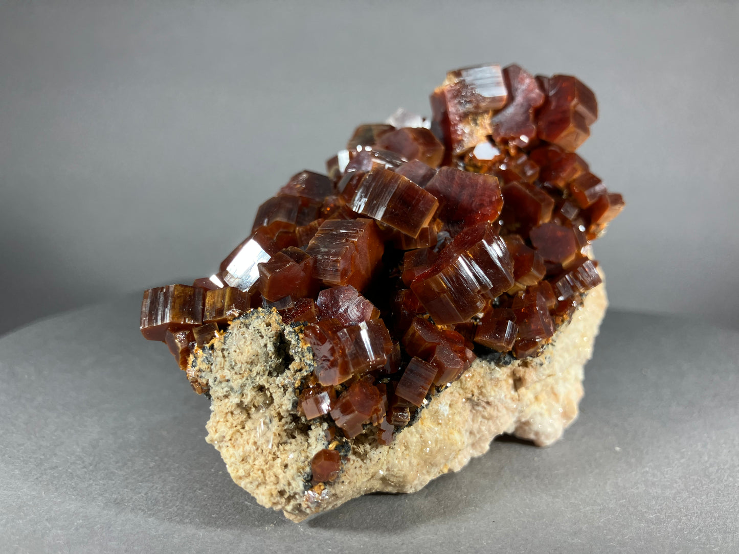 Vanadinit - Mibladen ca. 8x6cm