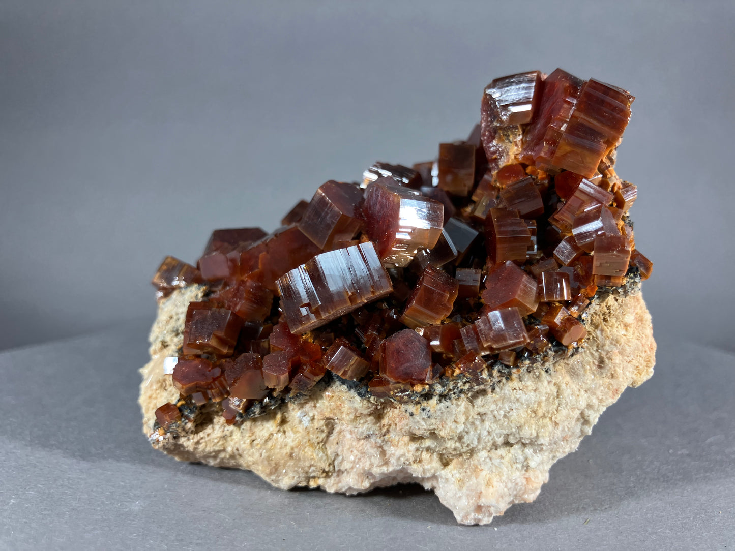 Vanadinit - Mibladen ca. 8x6cm