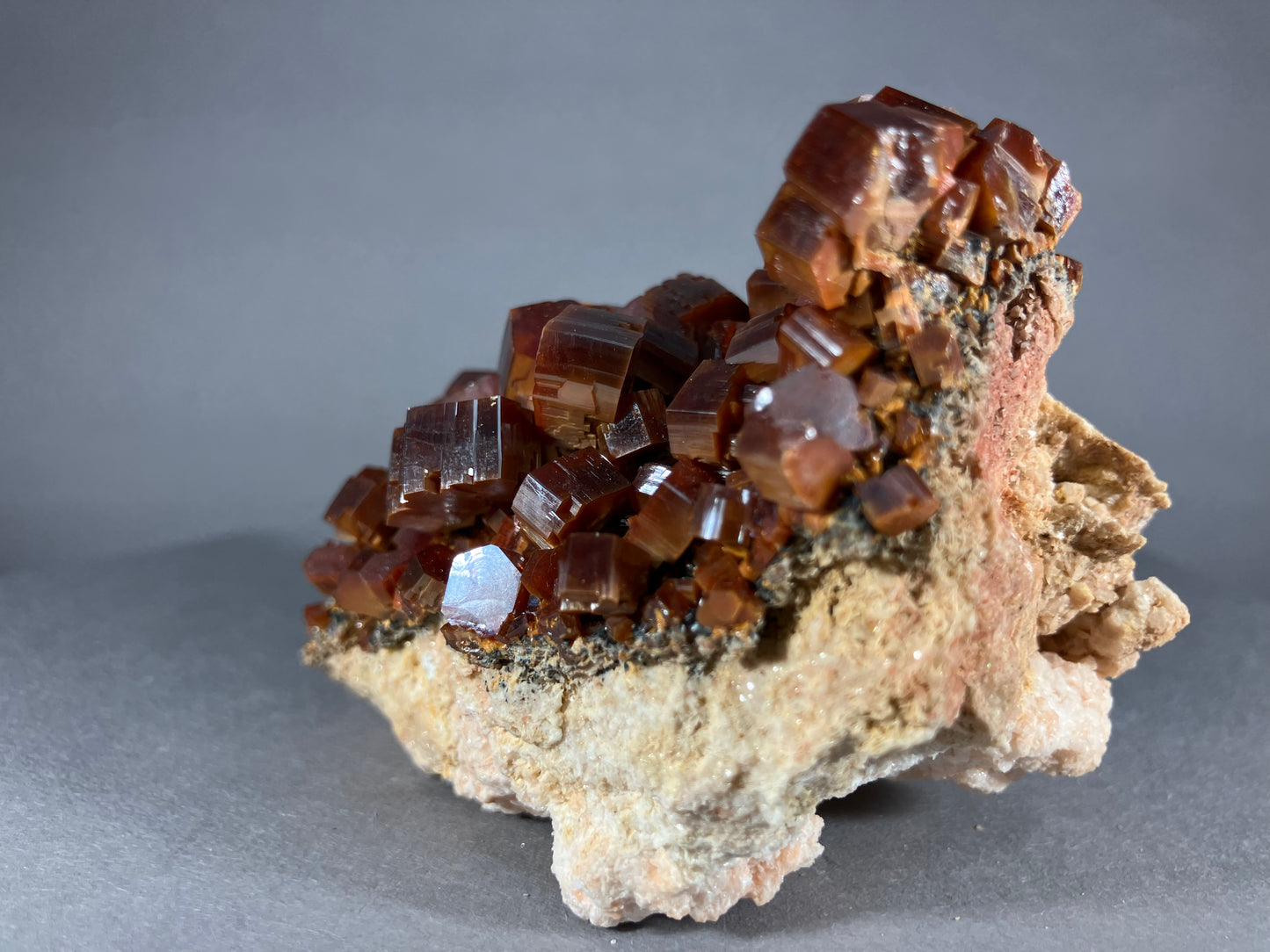 Vanadinit - Mibladen ca. 8x6cm