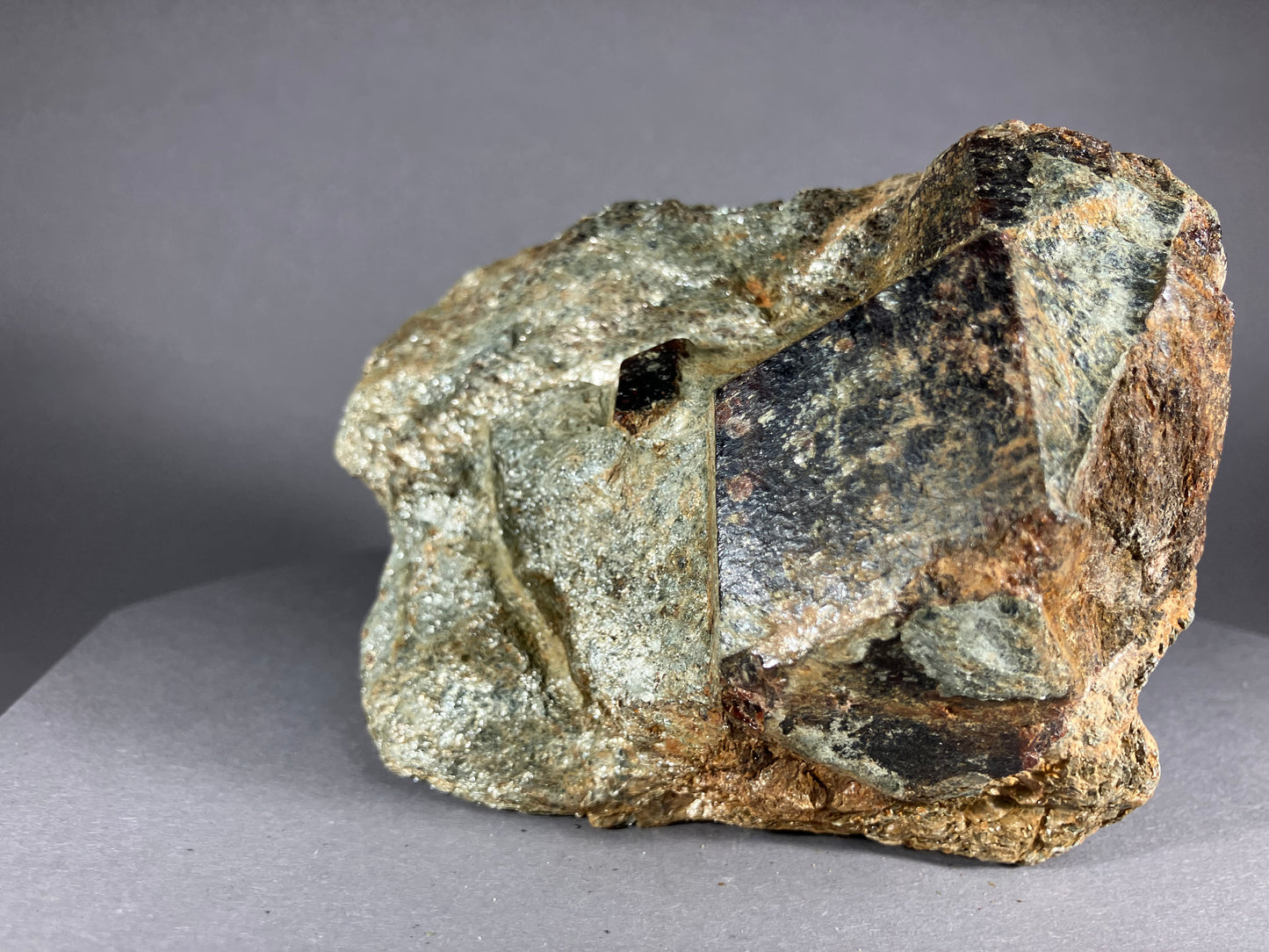 Granat - Ötztal ca. 10,5x7,5cm