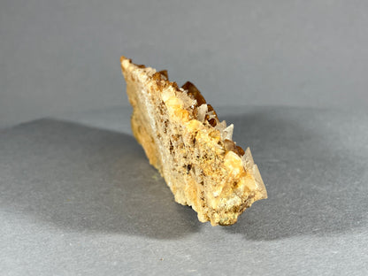 Bergkristall/Calcit - Fendels ca. 8,5x3,5cm