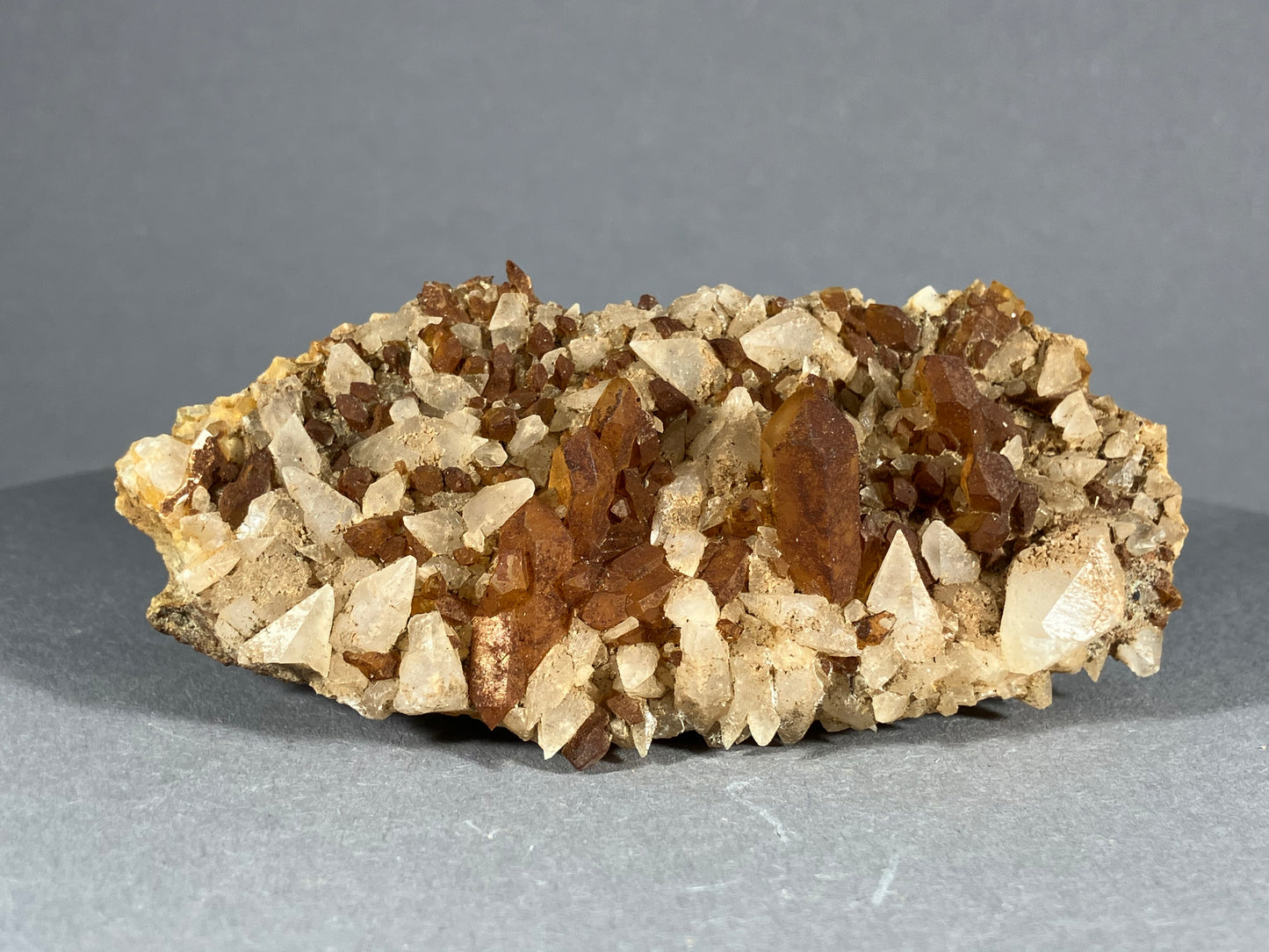 Bergkristall/Calcit - Fendels ca. 8,5x3,5cm