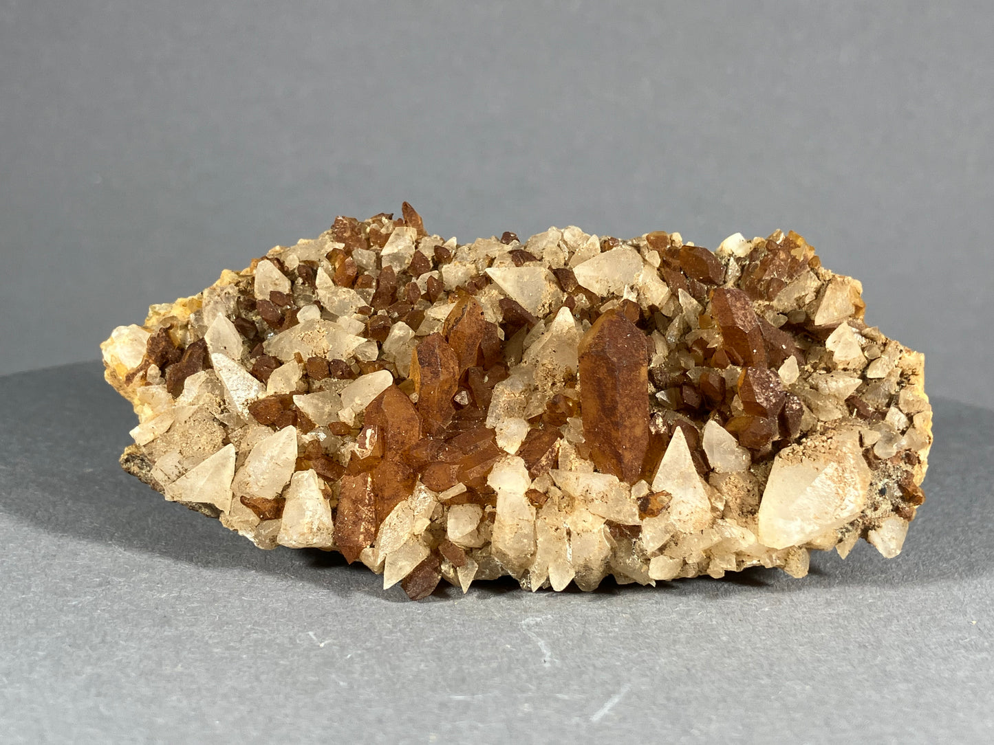 Bergkristall/Calcit - Fendels ca. 8,5x3,5cm