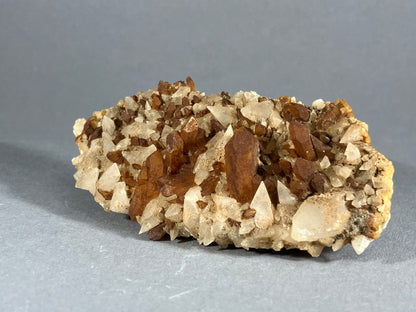 Bergkristall/Calcit - Fendels ca. 8,5x3,5cm