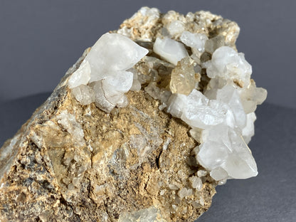 Bergkristall/Calcit - Ischgl ca. 9,5x6cm