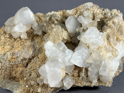 Bergkristall/Calcit - Ischgl ca. 9,5x6cm