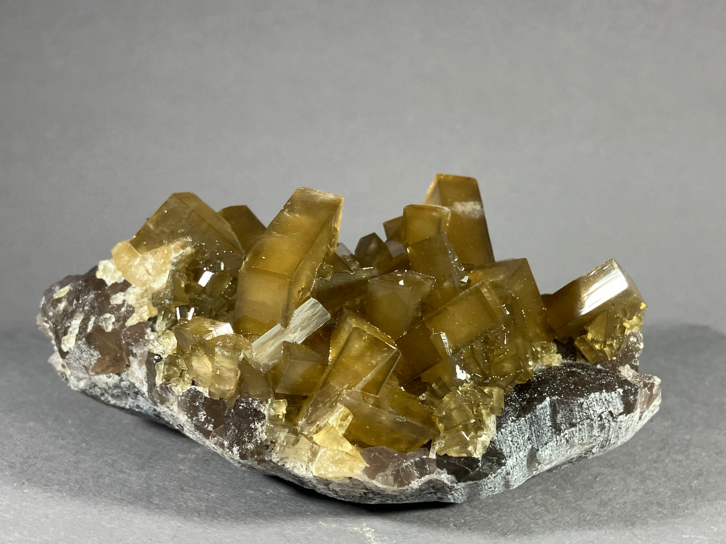 Baryt/Fluorit - Jangxi ca. 9,5x6,3cm