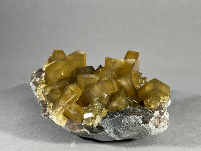 Baryt/Fluorit - Jangxi ca. 9,5x6,3cm