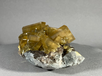 Baryt/Fluorit - Jangxi ca. 9,5x6,3cm