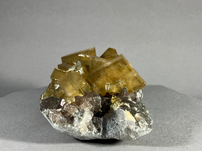 Baryt/Fluorit - Jangxi ca. 9,5x6,3cm