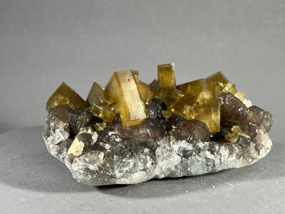 Baryt/Fluorit - Jangxi ca. 9,5x6,3cm