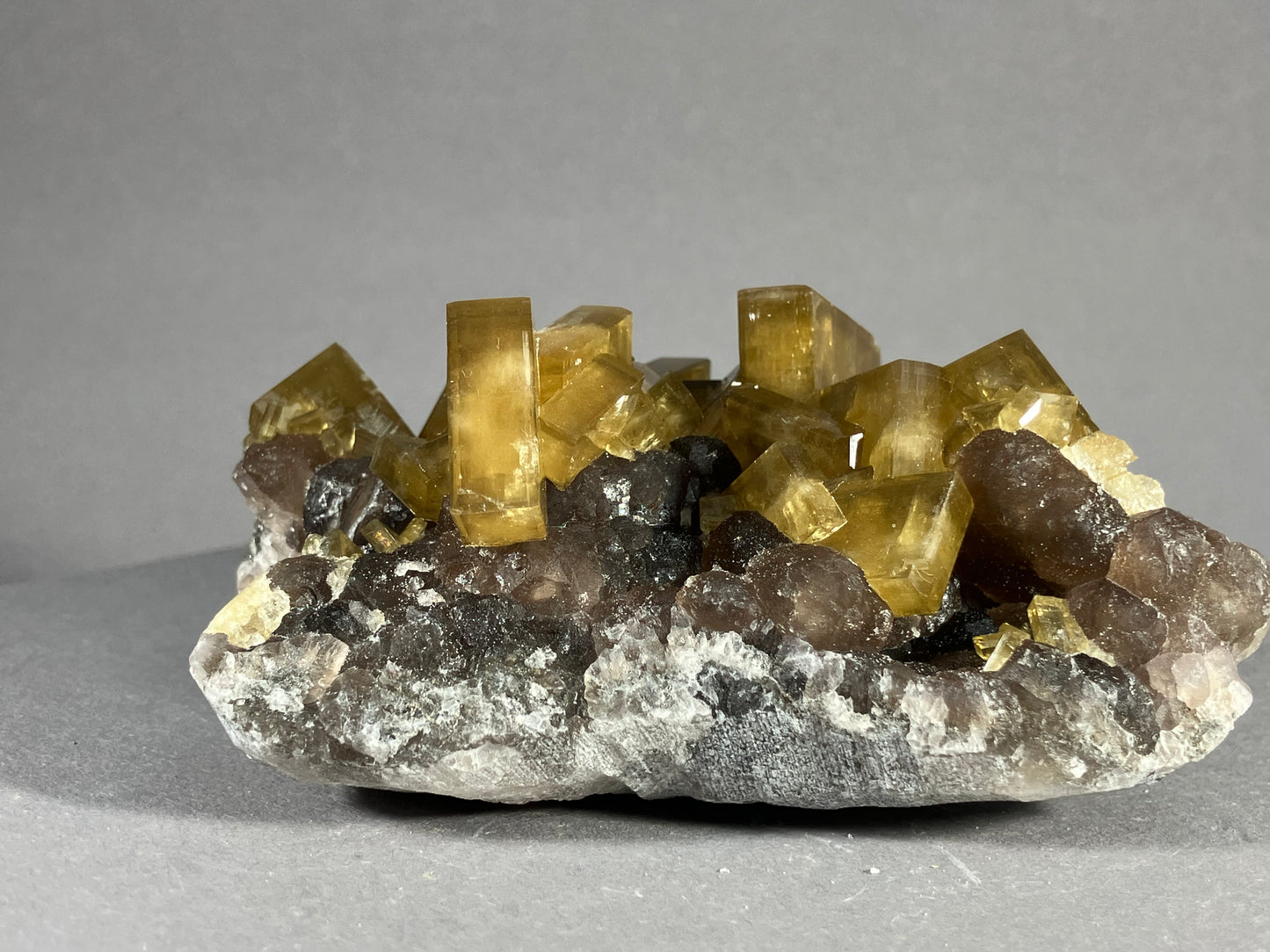 Baryt/Fluorit - Jangxi ca. 9,5x6,3cm