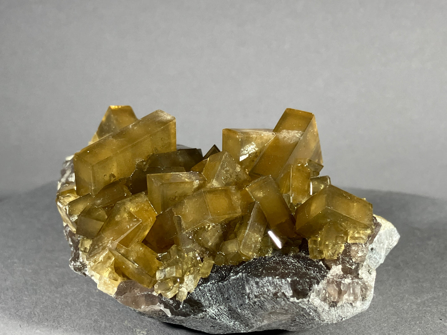 Baryt/Fluorit - Jangxi ca. 9,5x6,3cm