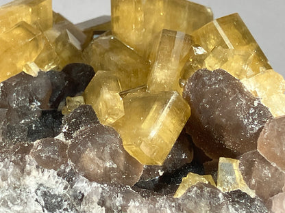 Baryt/Fluorit - Jangxi ca. 9,5x6,3cm