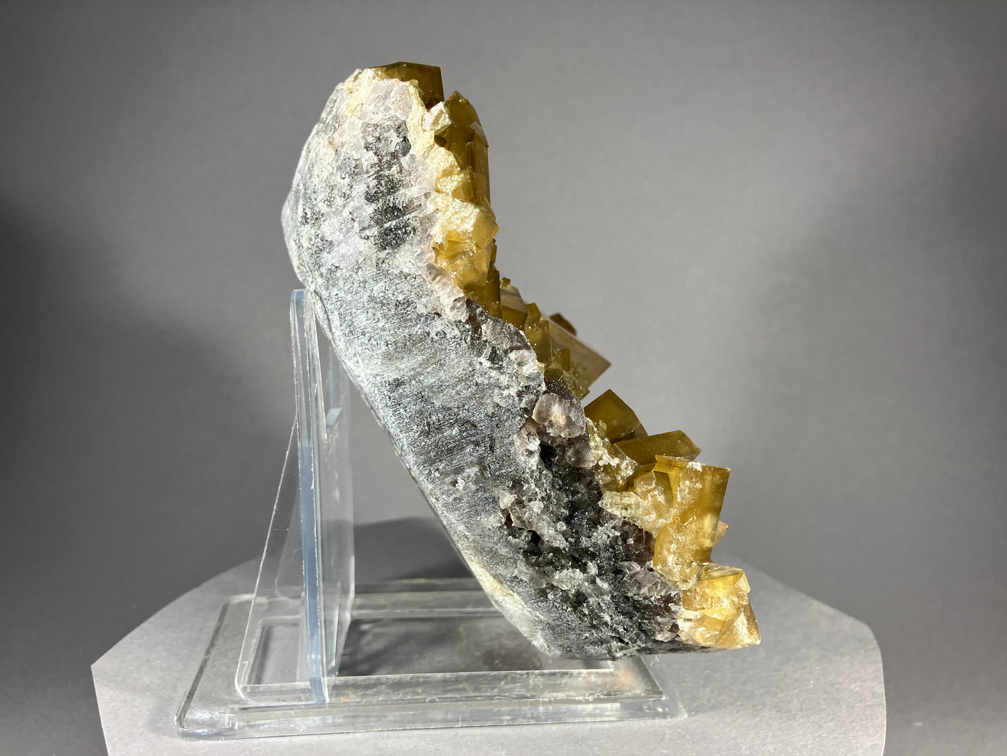 Baryt/Fluorit- Jangxi ca. 12,5x10cm