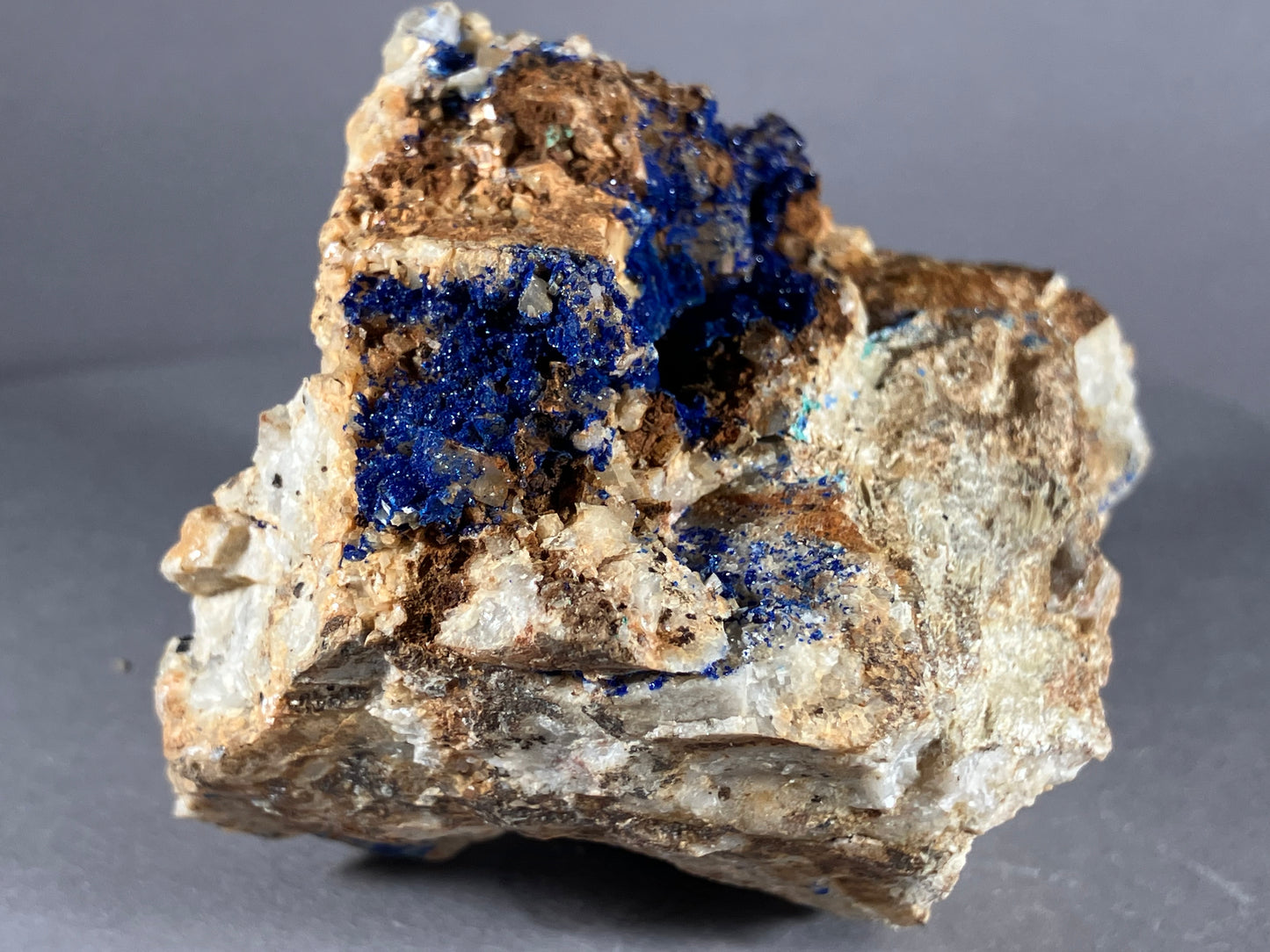 Azurit/Dolomit -St. Gertraudi ca. 6x5cm