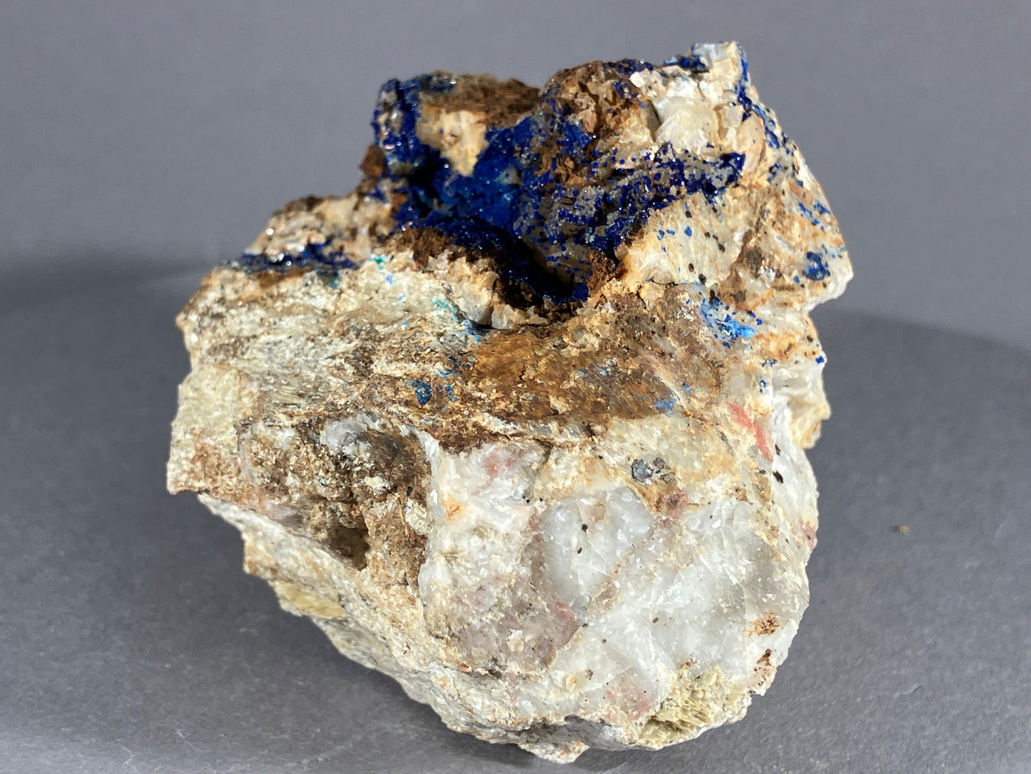 Azurit/Dolomit -St. Gertraudi ca. 6x5cm