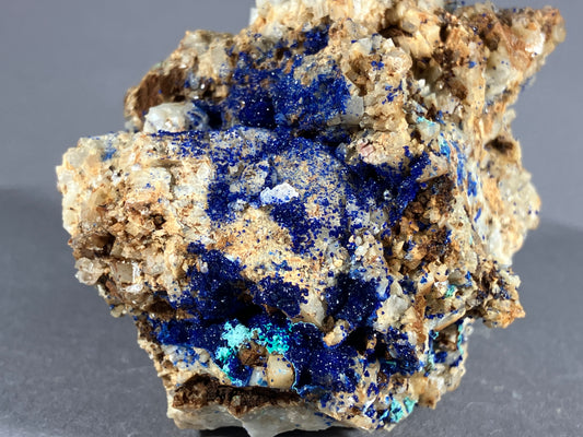 Azurit/Malachit/Dolomit - St. Gertraudi ca. 6,5x6cm