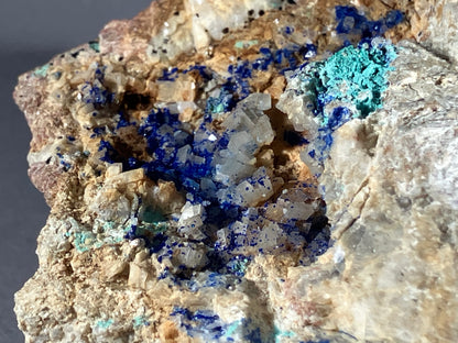 Azurit/Malachit/Dolomit - St. Gertraudi ca. 10,5x7,5cm