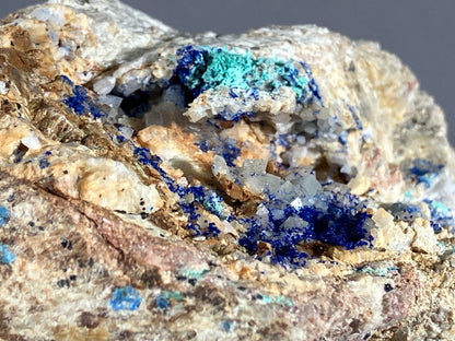 Azurit/Malachit/Dolomit - St. Gertraudi ca. 10,5x7,5cm