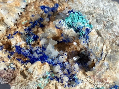 Azurit/Malachit/Dolomit - St. Gertraudi ca. 10,5x7,5cm