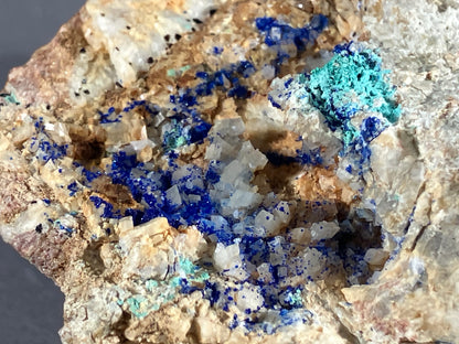 Azurit/Malachit/Dolomit - St. Gertraudi ca. 10,5x7,5cm