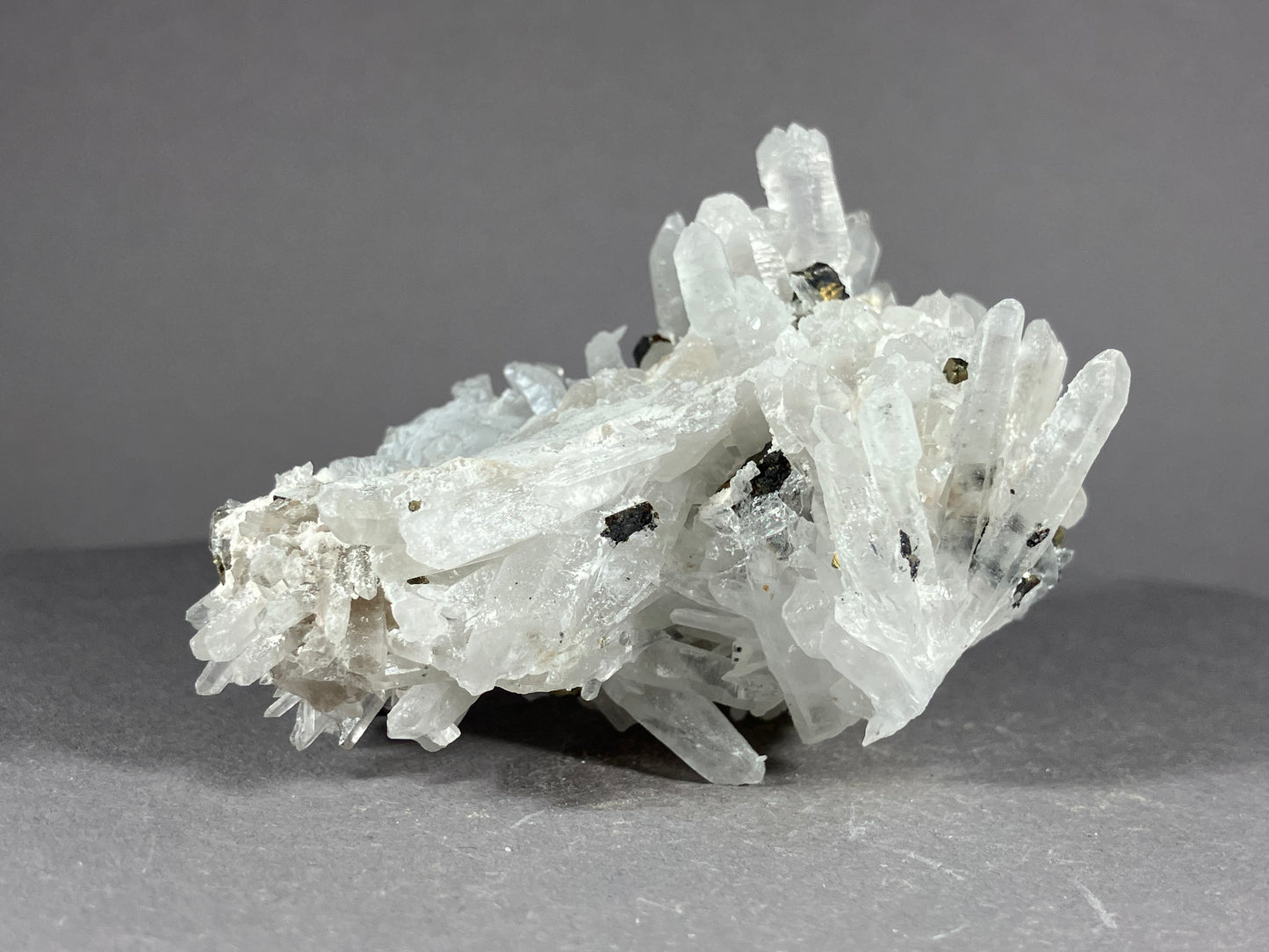 Bergkristall/Kupferkies/Bleiglanz - Madan ca. 7,5x5cm