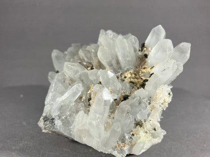 Bergkristall/Kupferkies - Madan ca. 7x6,5cm