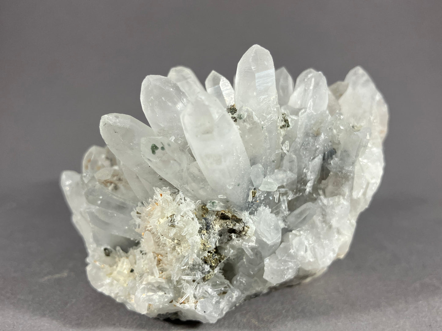 Bergkristall/Kupferkies - Madan ca. 7x6,5cm