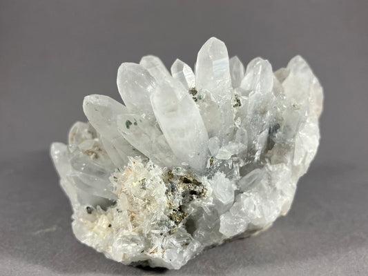 Bergkristall/Kupferkies - Madan ca. 7x6,5cm