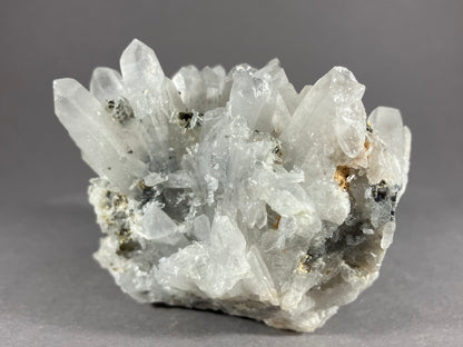 Bergkristall/Kupferkies - Madan ca. 7x6,5cm