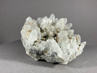 Bergkristall/Kupferkies - Madan ca. 7x6,5cm