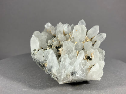 Bergkristall/Kupferkies - Madan ca. 7x6,5cm