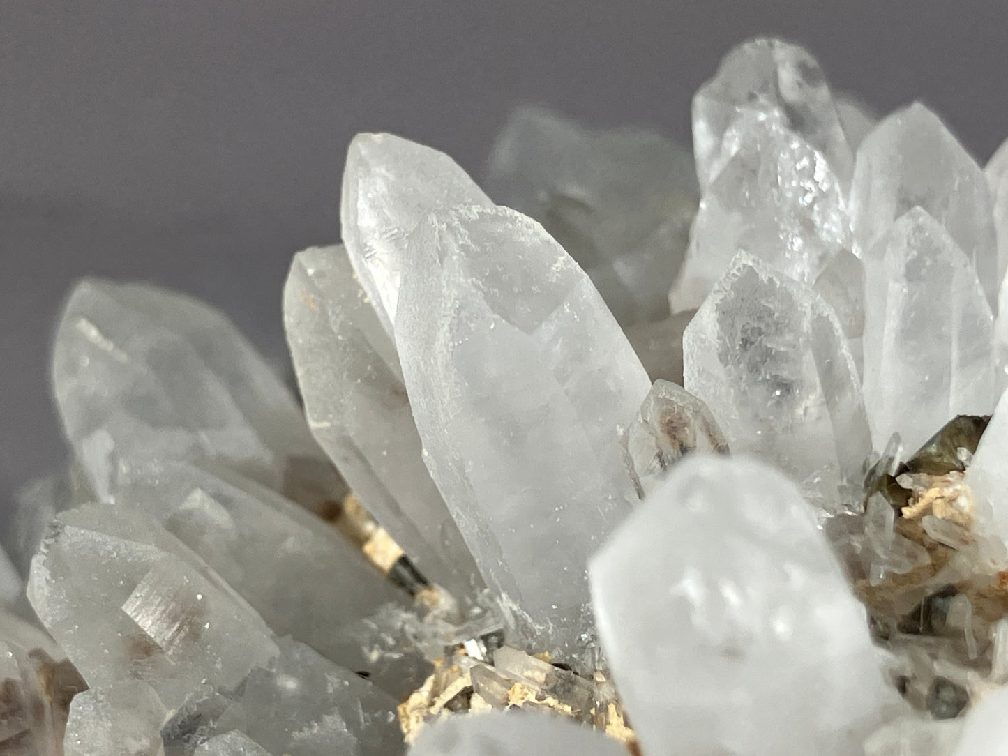 Bergkristall/Kupferkies - Madan ca. 7x6,5cm