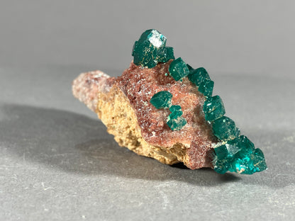 Dioptaskristalle - Kongo ca. 5x3cm