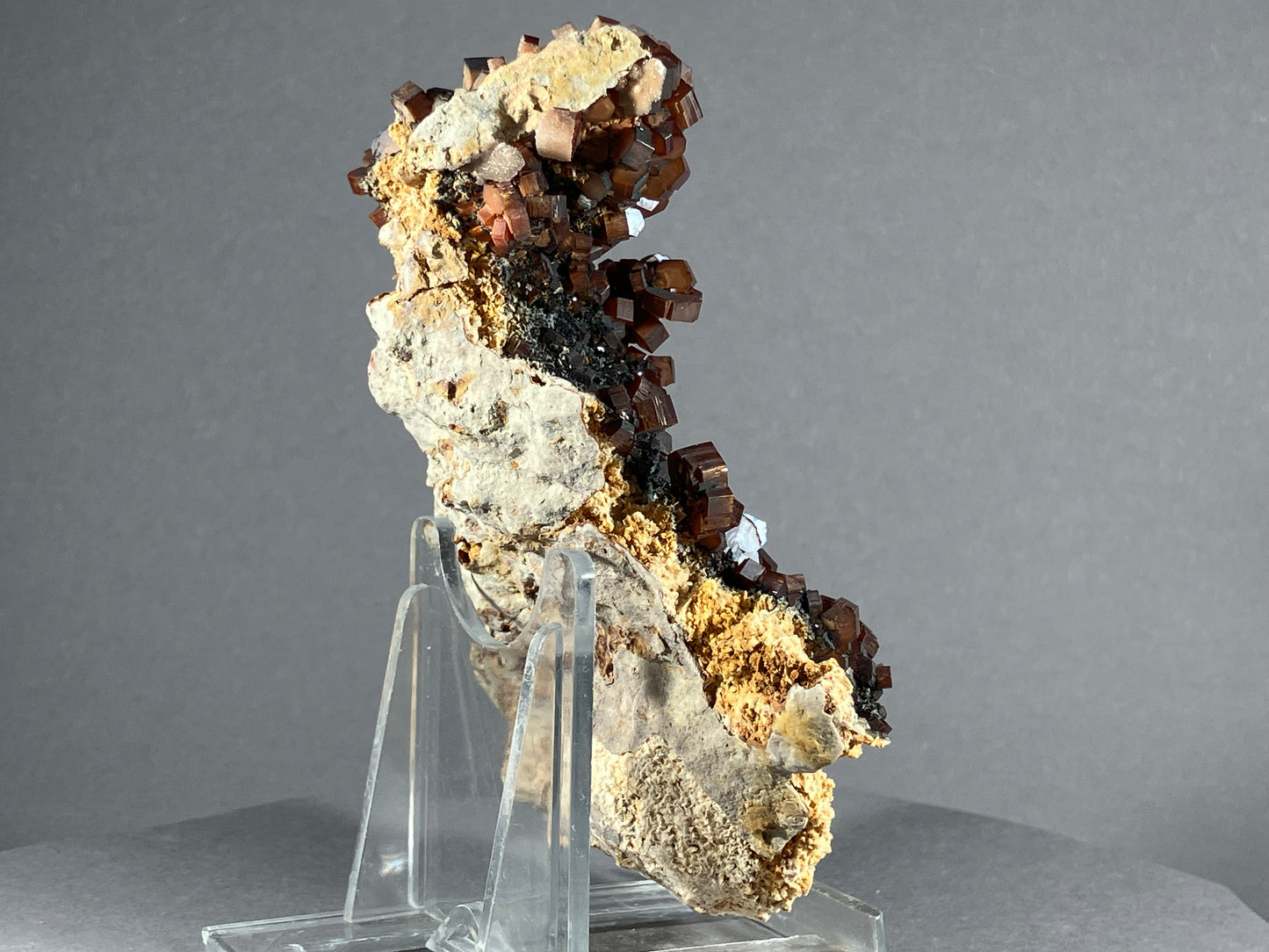 Vanadinit - Mibladen ca. 11x7,5cm