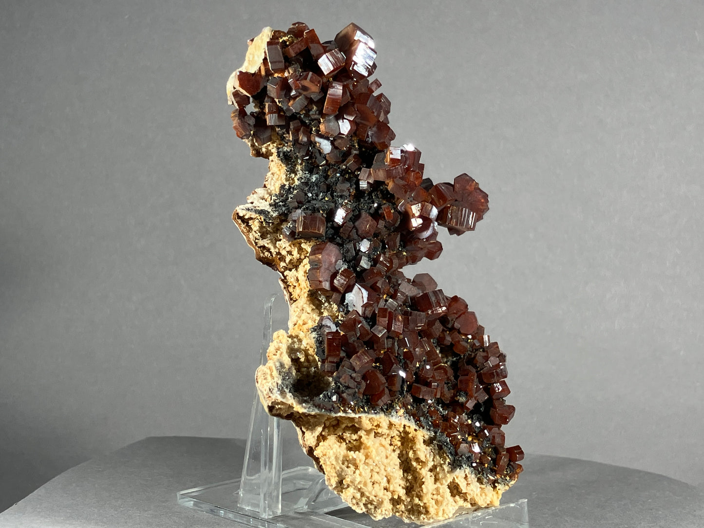 Vanadinit - Mibladen ca. 11x7,5cm