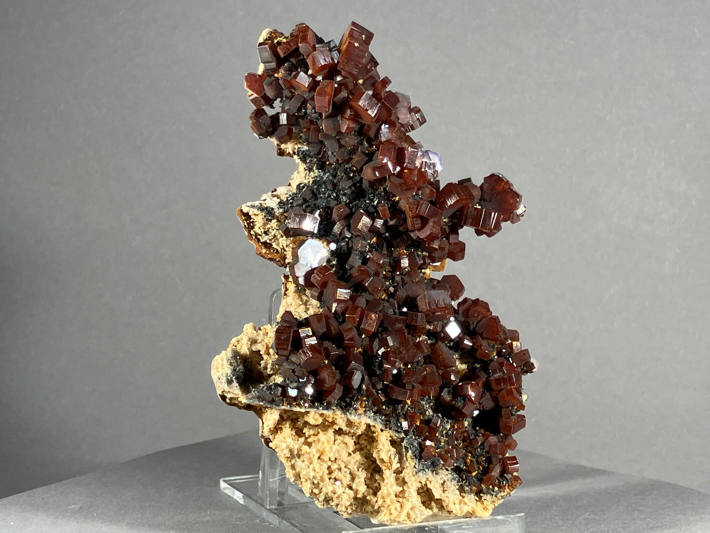 Vanadinit - Mibladen ca. 11x7,5cm