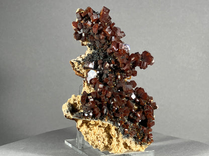 Vanadinit - Mibladen ca. 11x7,5cm