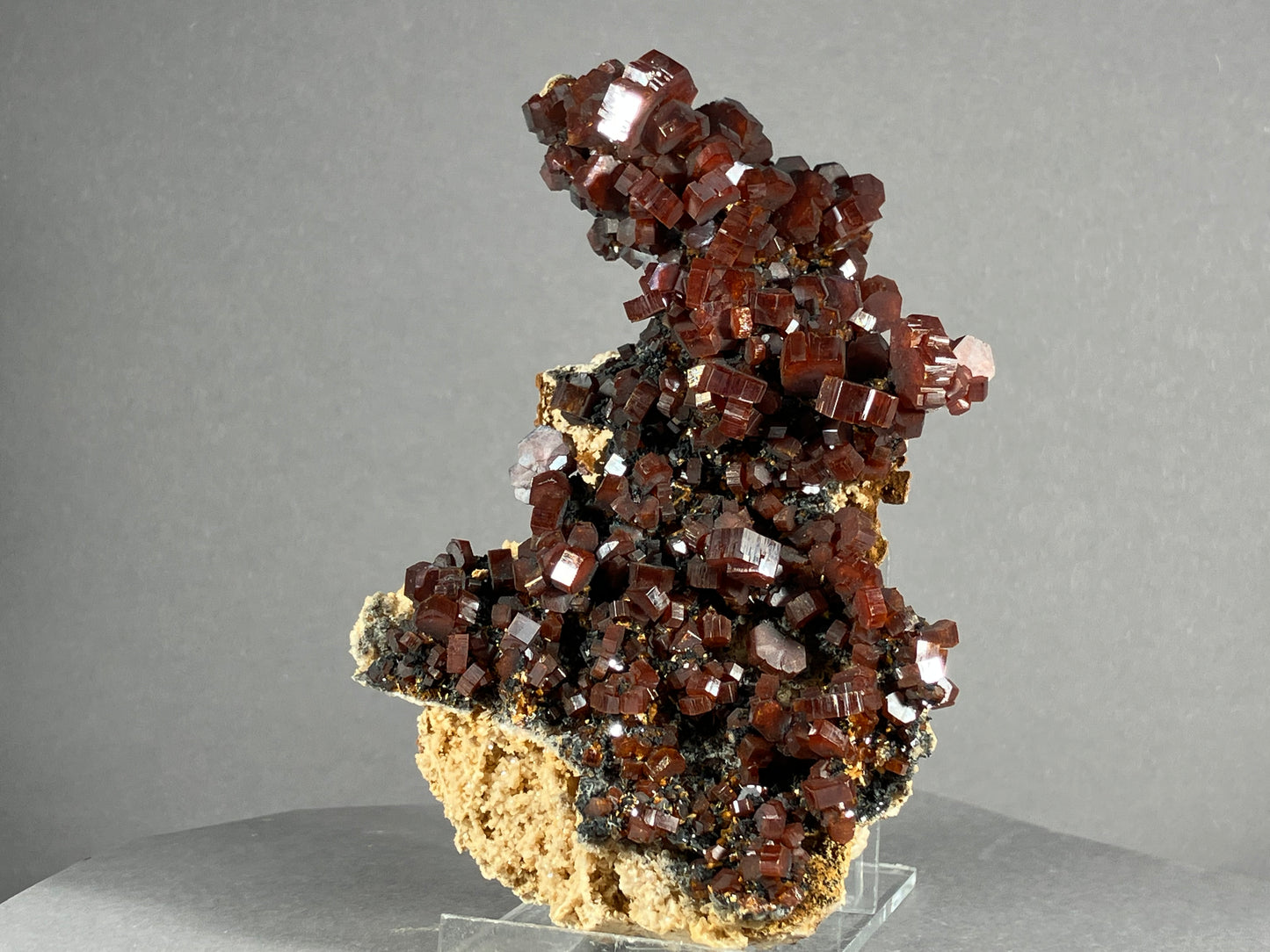 Vanadinit - Mibladen ca. 11x7,5cm