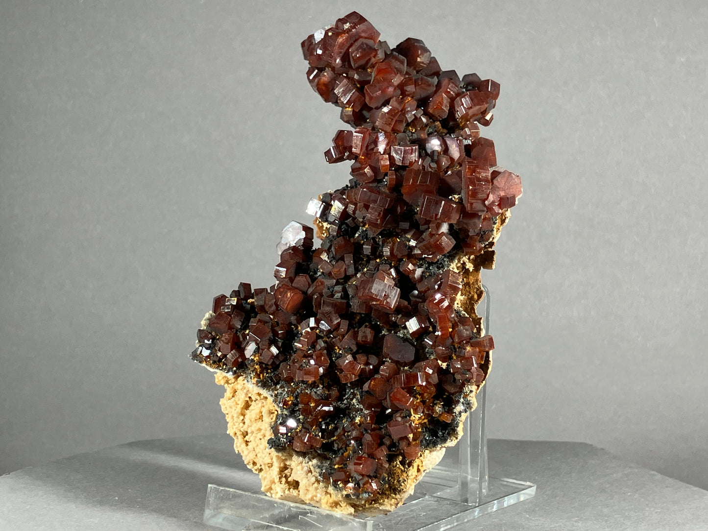 Vanadinit - Mibladen ca. 11x7,5cm