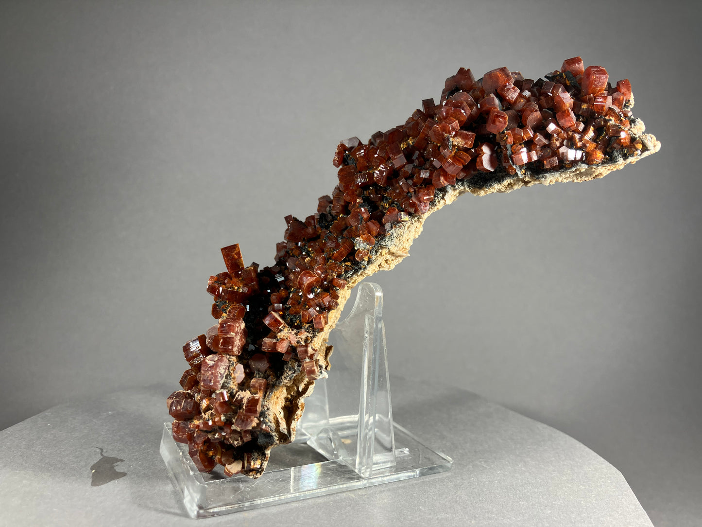 Vanadinit - Mibladen ca. 14x5,5cm