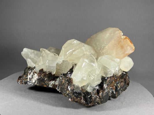 Calcit/Sphalerit - Elmwood Mine ca. 14x10cm